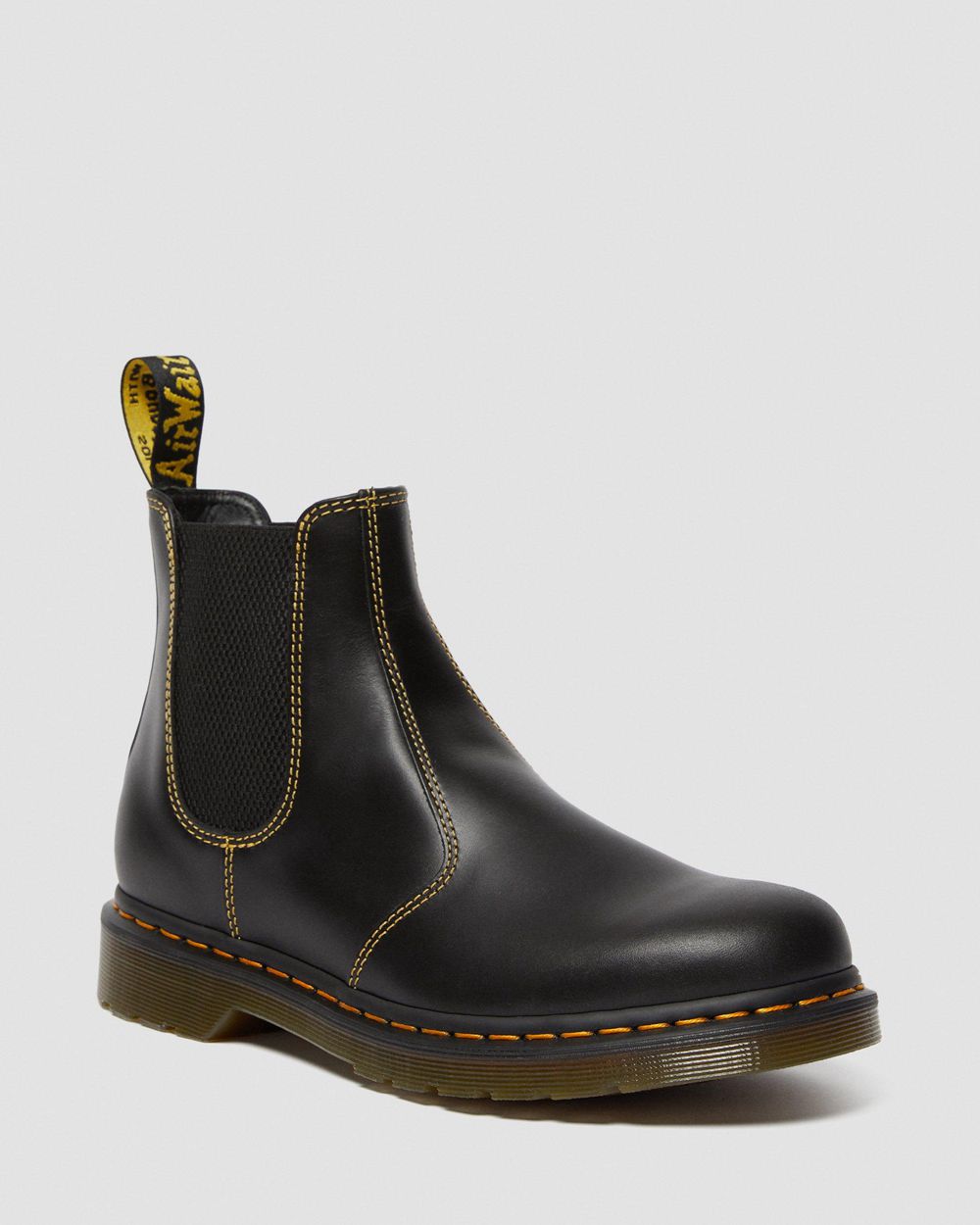 Dr Martens 2976 Atlas Kožené Chelsea Boots Damske ( Tmavo Siva ) SK 081-DFSHQM